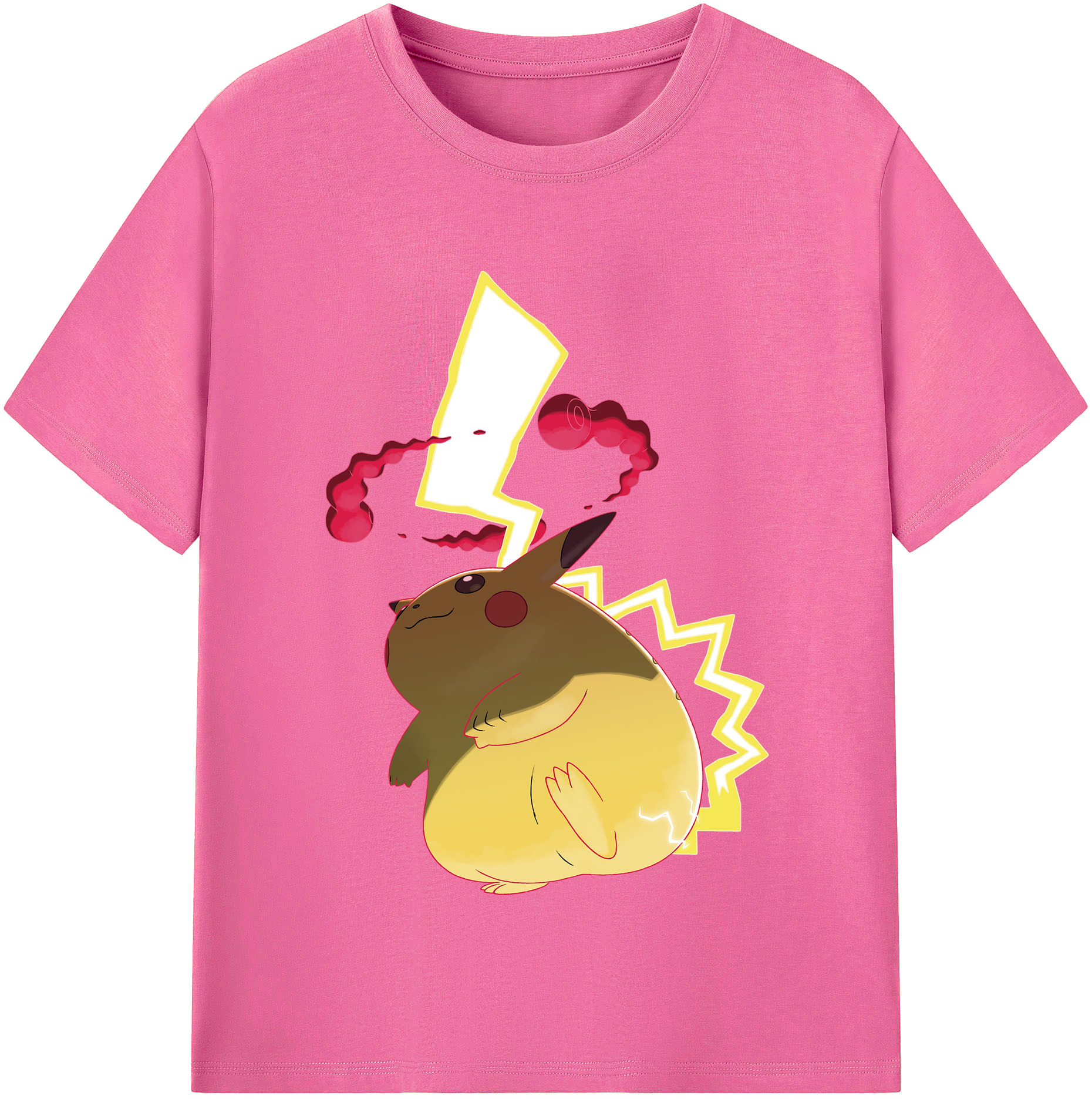 （画像用） ポケットモンスター Pokémon レディースカジュアルプリントTシャツ（綿100％）